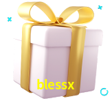 Receba seus bônus de boas-vindas no blessx